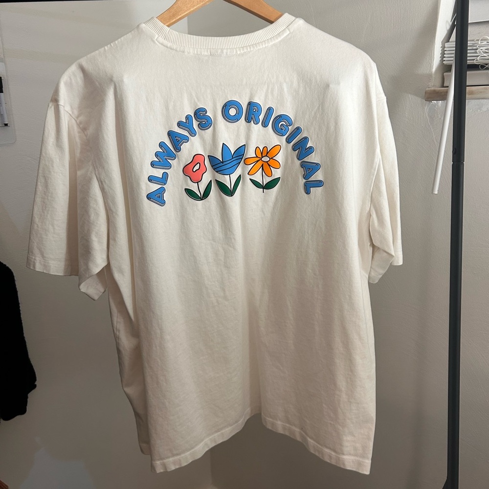 Adidas White Tee